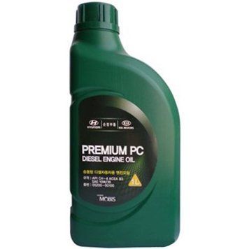 Моторное масло Hyundai/Kia Mobis Premium PC Diesel 10W-30, 1л HYUNDAI/KIA 0520000100