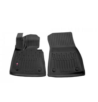 Коврики в салон BMW X5 G05 2018-/BMW X6 G06 2019-/BMW X7 G07 2018-, с бортом, полиуретан, 2шт, Stingray, 5027042