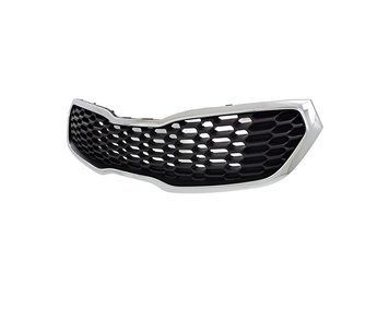 Решетка радиатора Kia Cerato 2013-2016, с хром рамкой, AVTM, 184034990