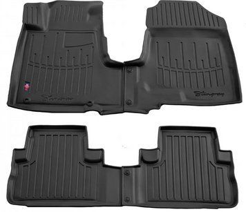 Килимки у салон Honda CR-V 2006-2012, з бортом, поліуретан, 4шт, Stingray, 5008044