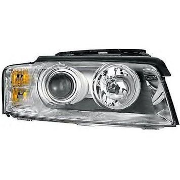 Фара передня Audi A8 2002-2005, права, Bi-Xenon(D2S)/H7, Hella, 1EL 008 540-561