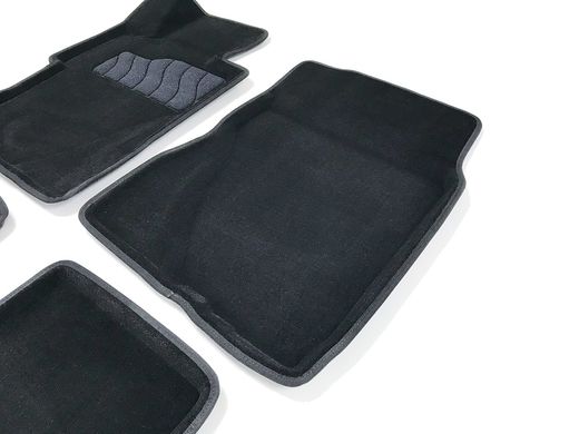 3D коврики для Honda Civic Sd 2006-2012 ворсовые черные 5шт 71707 Seintex