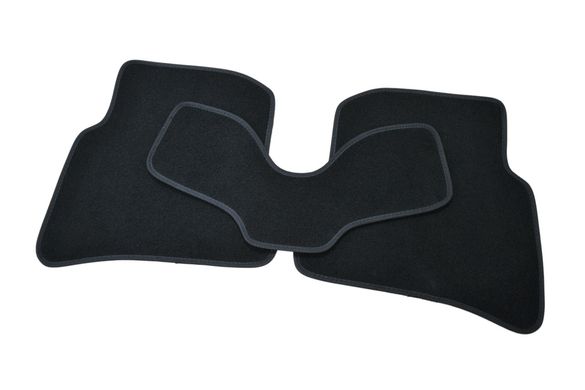 Ворсовые коврики SEAT Ibiza (2008-)/черные 5шт BLCCR1549 AVTM