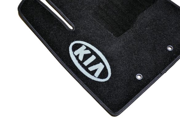 Ворсові килимки KIA Sorento (2012-2015) 5 місць /чорні BLCCR1277 AVTM