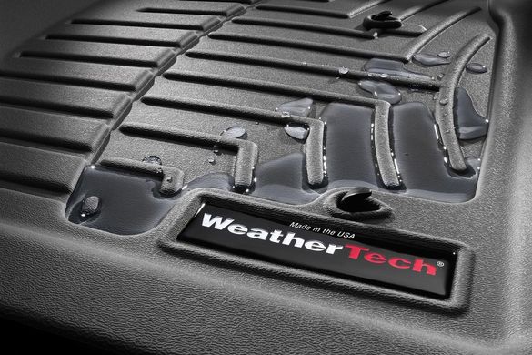 Коврики в салон Ford Kuga 2017- с бортиком, передние, черные 449971 Weathertech