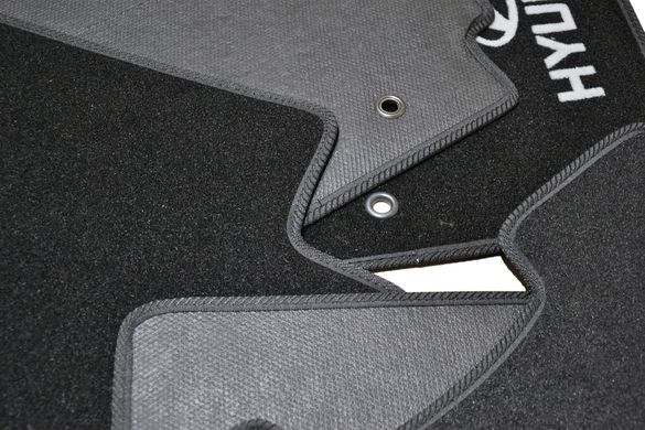 Ворсові килимки Hyundai Elantra (2016-) /чорні, кт. 5шт BLCCR8219 AVTM