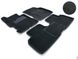 3D килимки в салон Honda Civic Sd 2006-2012 ворсові чорні 5шт 71707 Seintex 1