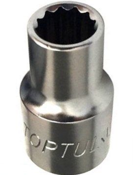 Головка торцева 1/2" 18мм 12-гранна TOPTUL BAEB1618