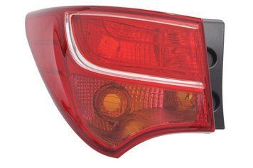 Ліхтар задній Hyundai Santa Fe 3 2012-, лівий, зовнішній, Depo, 221-1970L-UE
