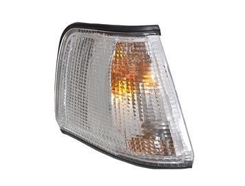Указатель поворота Fiat Tempra 1990-1997, правый, белый + патрон, Depo, 661-1505R-WE