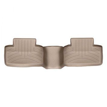 Коврики в салон Land Rover Range Rover Evoque 2012-2018, с бортом, задние, бежевые, Weathertech 454042