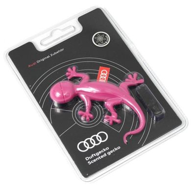Ароматизатор Audi gekko рожевий, квітковий аромат VAG 000087009AC