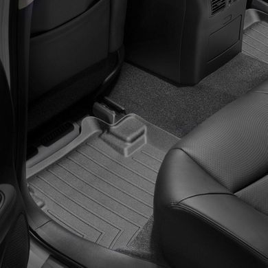 Килимки у салон Infiniti Q70 2014-, задні, чорні, Weathertech 443042