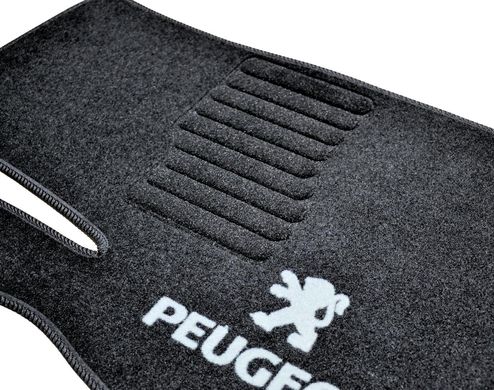 Ворсові килимки Peugeot 301 (2012-) /чорні, кт. 5шт BLCCR1468 AVTM