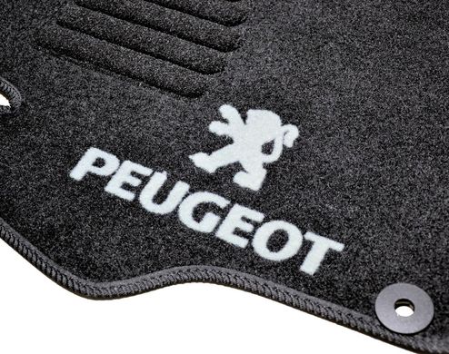 Ворсові килимки Peugeot 301 (2012-) /чорні, кт. 5шт BLCCR1468 AVTM