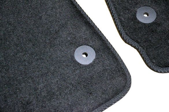 Коврики в салон (ворсовые) Skoda Octavia A5 2004-2012, Premium, черные, AVTM BLCLX1561
