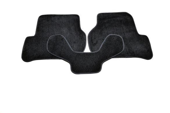 Коврики в салон (ворсовые) Skoda Octavia A5 2004-2012, Premium, черные, AVTM BLCLX1561