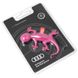 Ароматизатор Audi gekko рожевий, квітковий аромат VAG 000087009AC