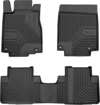 Коврики в салон Honda CR-V 2011-2018, без сабвуфера под пассажиром, Frogum, FG 77425477