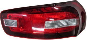 Фонарь задний Citroen C4 Citroen/Grand Citroen 2013-2016, правый, без ламп (P21/5W/PY21W/W16W), Depo, 552-1946R-UE