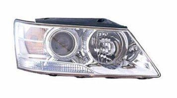 Фара передняя Hyundai Sonata (NF) 2008-2010, правая H7/H1, электрическая регулировка, с моторчиком, Depo, 221-1148R-LD-EM