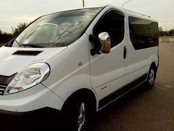 Накладки хромированные на зеркала (2шт) Opel Vivaro/Renault Traffic/Nissan Primastar 2001-2014, Carmos, 6450155