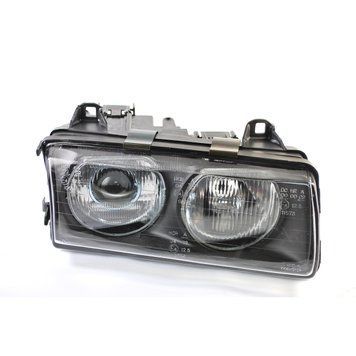 Фара передня BMW 3-Series E36 1990-1994, 2/4 двері, права H1/H1, електричне регулювання, тип ZKW, Depo, 444-1110R-LD-EO