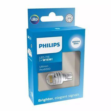 Автолампа W16W Ultinon Pro6000 LED 12V 2.4W W2,1x9,5d (1шт)