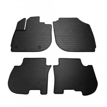 Коврики в салон Honda Jazz 4 2015-/Fit 2013-, с пластиковыми клипсами HND, 4шт, Stingray, 1008194