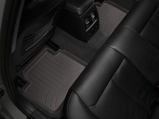 Килимки у салон Audi A6 2019-, задні, роздільні, без кріплень, какао, Weathertech 4715113