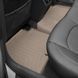Килимки у салон Hyundai Sonata LF 2015-2019, з бортом, задні, бежеві, Weathertech 456662 2