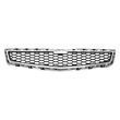 Решітка радіатора Chevrolet Malibu 2012-2014, нижня, з хромованим молдингом, AVTM, 181718915