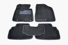 3D коврики для Hyundai i30/Kia Ceed 2012- ворсовые черные 5шт 83477 Seintex