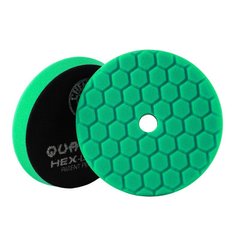Полірувальний круг Chemical Guys середньої жорсткості однокроковий Green Hex-Logic Quantum Heavy Polishing Pad ( Chemical Guys BUFX113HEX5