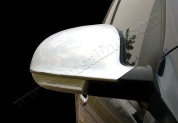 Накладки хромированные на зеркала (2шт) Volkswagen Golf 5/Golf+/Jetta/Passat B5 2003-2009, OmsaLine, 7503111