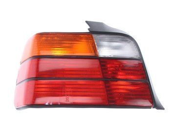 Ліхтар задній BMW 3-Series E36 1994-1998, лівий, жовто-червоний, Depo, 444-1902L-UE
