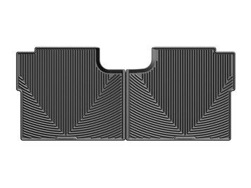 Коврики в салон Ford F150 2015-2021, CrewCab, без ящика, задние, черные, Weathertech W346