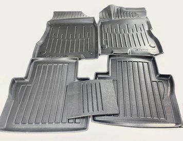 Килимки у салон Renault Sandero 3 2020- сomfort, з бортом, поліуретан, 5шт, Stingray, 5018325