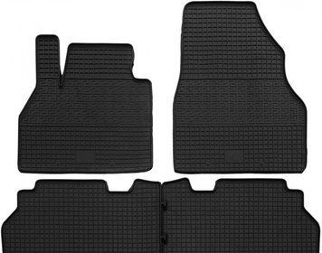 Коврики в салон Renault Kangoo 2008-/Mercedes-Benz Citan 2012-, с бортом, 4шт, Polytep, 37863