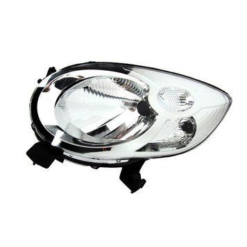 Фара передня Citroen C1 2005-2014, ліва H4, електричне регулювання, Depo, 552-1123L-LD-EM