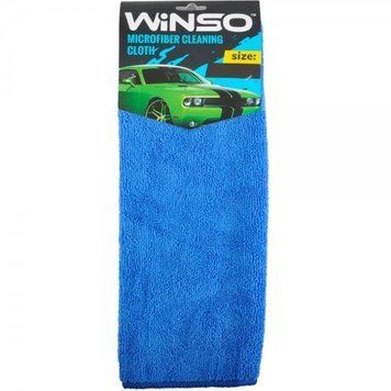 Салфетка з мікрофібри 40*40см синя Winso 150300