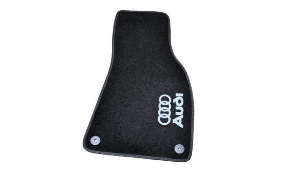 Коврики в салон (ворсовые) Audi A6 С6 2006-2011, черные, 5шт, AVTM BLCCR1023
