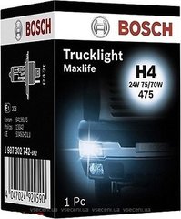 Автолампа H4 Trucklight Maxlife 24V 75/70W P43t (1шт)