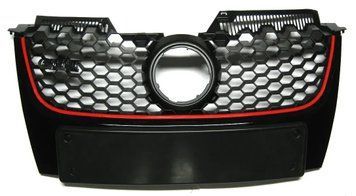 Решітка радіатора Volkswagen Golf 5 HB 2003-2008, GTI, AVTM, 187402999