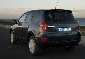 Накладки хромированные на ручки (5шт) Toyota Rav4 2006-2012 5-дверные., OmsaLine, 7005041