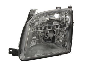 Фара передняя Ford Fusion 2002-2005, левая H4, электрическая регулировка, Depo, 431-1155L-LD-EM