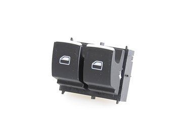 Кнопки стеклоподъемника Volkswagen Polo 2010- передняя левая, блок 2шт VAG 6RU959858C 9B9