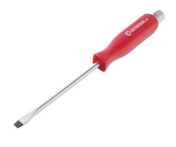 Отвертка ударная SL6*125мм, CrV INTERTOOL HT-0483