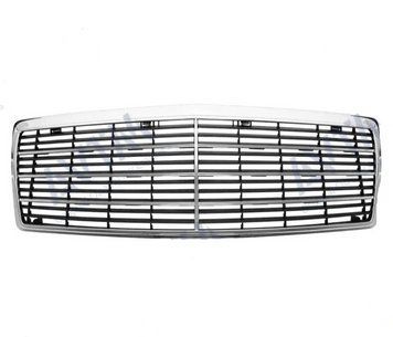 Решетка радиатора Mercedes-Benz S-Class W140 1991-1998, в сборе, хромированная/черная, AVTM, 183516995