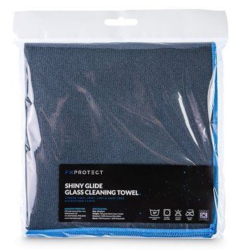 Бескаркасная микрофибра FX Protect для мытья стекла Shiny Glide 40х40см FX Protect K9GXLR-605